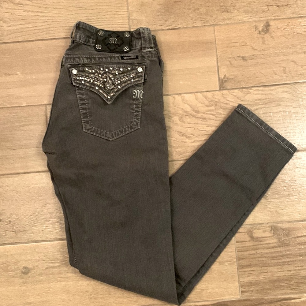MISS ME jeans 30 Charcoal